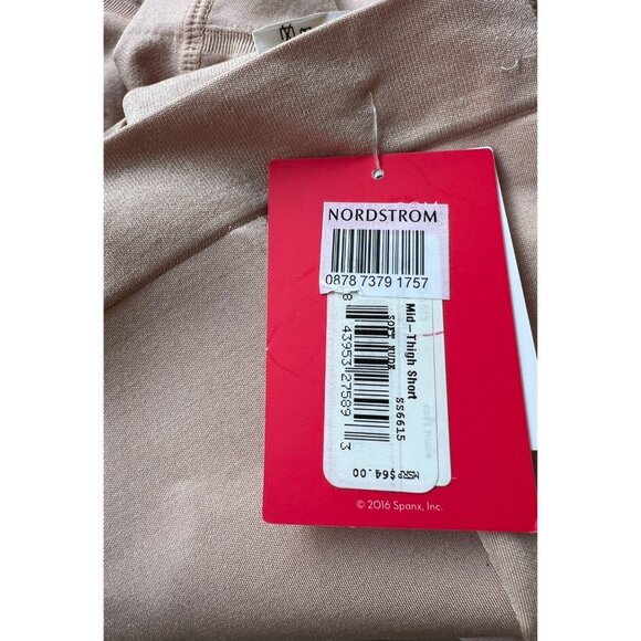 Spanx Sculpt On Core High-Waisted Mid-Thigh Short Shaper Nude Size  M, $78 - Picture 5 of 6